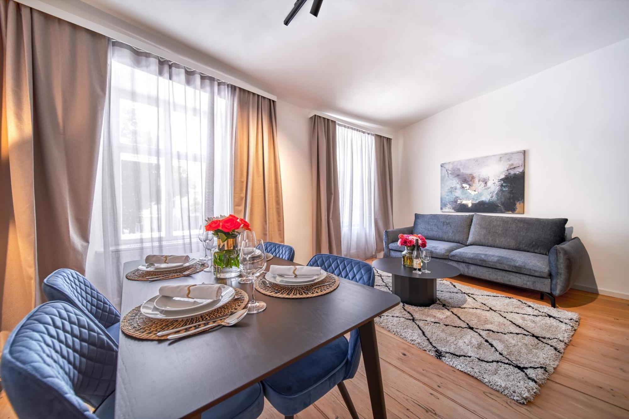 Smile Apartments "Lesehof" Кремс Стая снимка